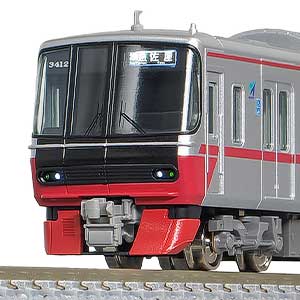 名鉄3300系（6次車以降・車番選択式）増結4両編成セット（動力無し）