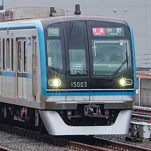 東京メトロ15000系（車番選択式）増結用中間車6両編成セット（動力無し）