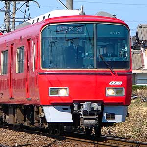 名鉄3500系3次車（ワンマン対応車・車番選択式）4両編成セット（動力付き）