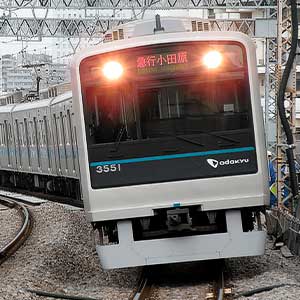 小田急3000形1次車（ロイヤルブルー帯・車番選択式）6両編成セット（動力付き）