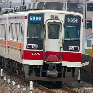 東武6050型（旧ロゴ・車番選択式）6両編成セット（動力付き）
