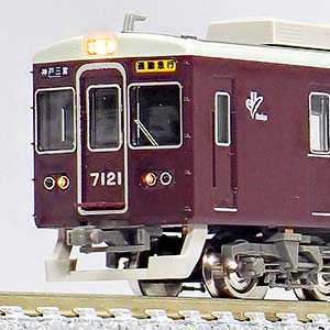 阪急7000系（7021編成タイプ・小窓無し）8両編成セット（動力付き）