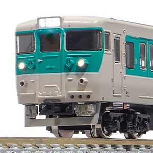 JR113系7700番台（40N体質改善車・小浜線色+更新色）8両編成セット（動力付き）