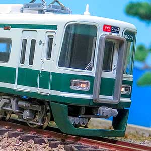 南海10000系（創業140周年記念・懐かしの緑色塗装）4両編成セット（動力付き）