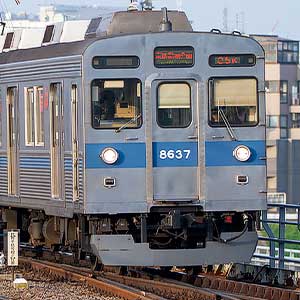 東急電鉄8500系（8637編成・青帯）10両編成セット（動力付き）