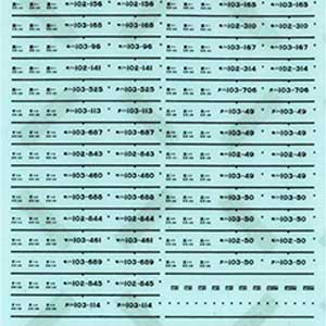 国鉄／JR 103系用車両マークNo.2（関東エリア②）