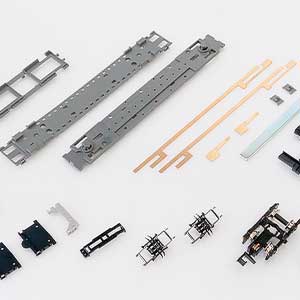 床下台車セット クモユニ81形（クモニ83形100番代）1両用（動力無し）
