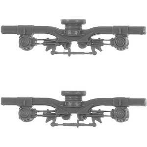 動力台車枠・床下機器セット A-21（SSタイプ＋1001BM）