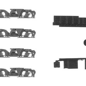 動力台車枠・床下機器セット A-26（FS534＋4158BM）