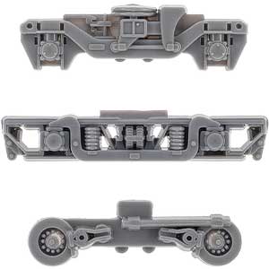 動力台車枠・床下機器セットA-30 （TS807／D-16／パイオニア+JM）［灰色］