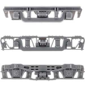 動力台車枠・床下機器セット A-31 （DT10／11／16＋4316M）［灰色］