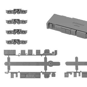 動力台車枠・床下機器セット C-03 （TH2100＋4114BM／Tpu Mカバー）