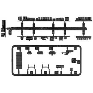 旧型国電床下機器セットA（クモハ・モハ用・4枚入り）