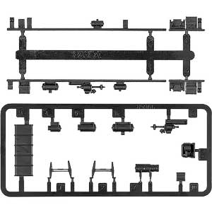 旧型国電床下機器セットB（クハ・サハ・サロ用・4枚入り）