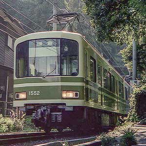 江ノ電1000形タイプ 未塗装ディスプレイキット