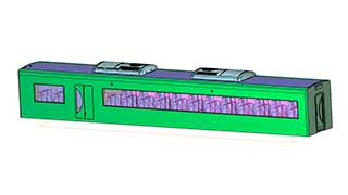 車体全体のイメージ画像です。※クーラーは既存パーツとなります。