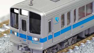 新宿方先頭10号車のクハ1091の先頭部です。