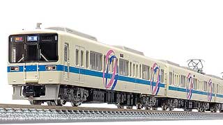 小田急百貨店開店40周年記念電車の編成イメージです